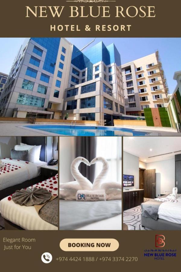 New Blue Rose Hotel Доха Екстериор снимка